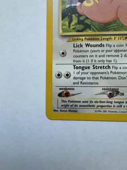 Pokemon Lickitung 16/18 Southern Islands Regular Rare 70 HP The Pokemon Company - Image 3