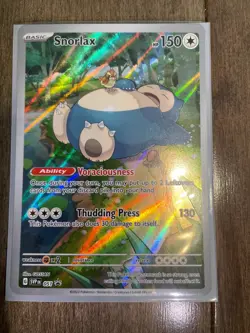 Pokemon 151 Snorlax SVP 051 Black Star ETB Promo Full Art Holo - Image 1