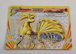 Pokemon TCG Ninetales BREAK XY Evolutions 16/108 - Image 1