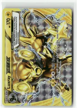 2016 Pokemon XY BREAKpoint Luxray BREAK 47/122 Ultra Rare Holo NM - Image 1