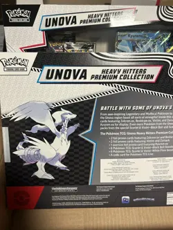 Pokemon Unova Heavy Hitters Premium Collection 2 Pack Costco New Sealed - Image 2