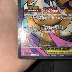 Pokemon Mega Dragonite ex 271/217 Full Art Holo Mega Attack Rare Ascended Heroes - Image 4