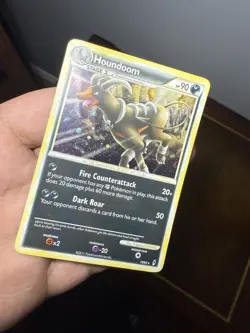 Pokemon 2011 Call of Legends Holo Rare Houndoom #10/95 - Image 2