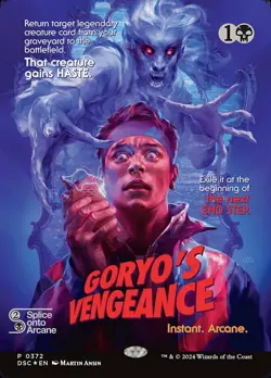 [1x] Goryo's Vengeance - Foil - Showcase Near Mint, English Duskmourn: House of - Image 1