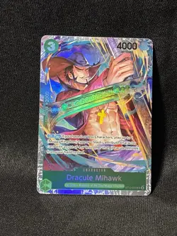 Dracule Mihawk ST12-003 Super Rare Starter Deck 12 Zoro And Sanji One Piece TCG - Image 3