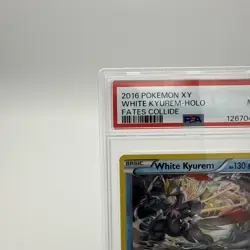 Pokemon XY Fates Collide White Kyurem Holo Rare Card #21/124 PSA 9 - Image 2
