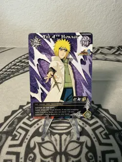 Naruto TCG CCG The 4th Hokage Promo Card English - Image 1