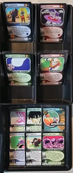 🔥Rare Dragon Ball Z CCG Krillin's/Goku/Cell sayian 30 Card Mixed Lot English📈 - Image 3