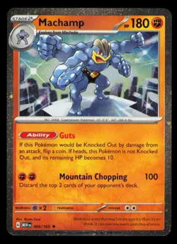 Machamp (Cosmos Holo) Rare Miscellaneous Cards & Products 068/165 NM - Image 1