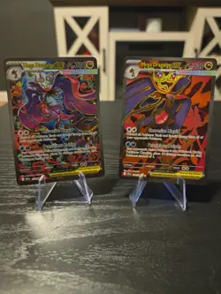 Mega Dragalge Ex SIR IR 2-card set Chaos Rising 104/086 118/086 - Image 1