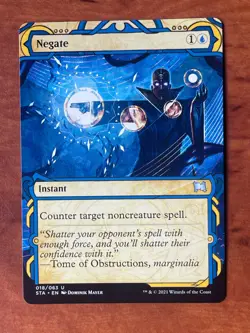 Negate MTG Magic the Gathering Card NM Near Mint STA - Image 1