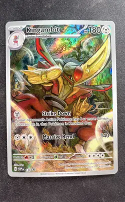 Kingambit 130 Sv: Scarlet & Violet Promo Cards Holo - Image 1