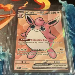 Wigglytuff ex 187/165 SV: Scarlet & Violet 151 - Pokemon Card - NM - Image 2