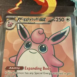 Wigglytuff ex 187/165 SV: Scarlet & Violet 151 - Pokemon Card - NM - Image 3