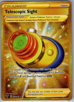 Telescopic Sight (Secret) 203/185 SWSH04: Vivid Voltage - Pokemon Card - NM - Image 1