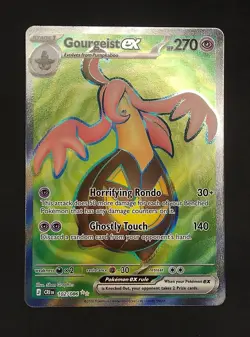 Gourgeist EX 102 Chaos Rising Pokemon card - Image 1