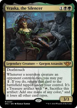 MTG Foil - Vraska, the Silencer - 237 / NM / English - Image 1