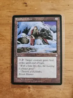Fyndhorn Bow - Ice Age - MTG Magic - Uncommon - Artifact - Image 1