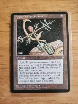 Arcum's Weathervane - Ice Age - MP - MTG Magic - Uncommon - Artifact - Image 1