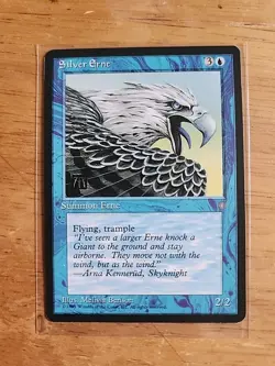 Silver Erne - Ice Age - MTG Magic - Uncommon - Blue Creature - Image 1