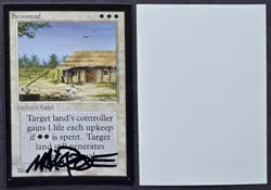 Signed MTG Magic Mark Poole Artist Proof _ Beta _ FARMSTEAD _ VHTF 1/50! - Image 1