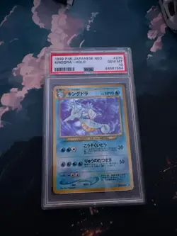 Pokemon TCG Kingdra Psa 10 1999 this is a pop 436 - Image 1