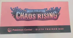 Pokemon Chaos Rising Pokemon Center ETB Elite Trainer Box IN HAND - Image 4