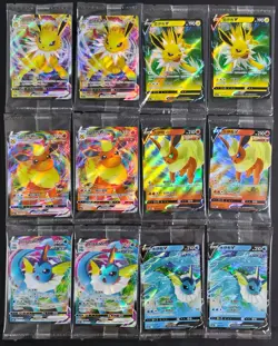 Lot 12 Jolteon VMAX V Vaporeon Vmax V Flareon VMAX V Sealed Pokemon Chinese NE40 - Image 1