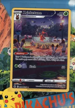 Pokemon TCG Kricketune GG02/GG70 Holo Crown Zenith Galarian Gallery NM/M - Image 1