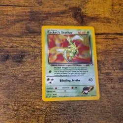 Rockets Scyther 13/132 Gym Heroes Holo Rare Vintage Pokemon TCG - Image 2