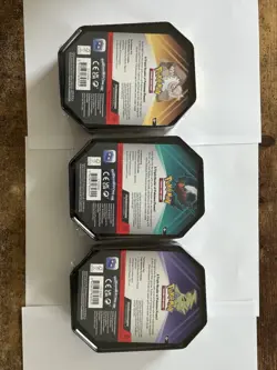 Pokemon TCG Triple Whammy Sealed Tins Set Of 3 Destined Rivals/Journey Together - Image 2