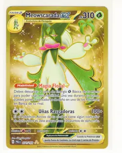 ~ESP~ SPANISH Meowscarada ex 271 Paldea Evolved Pokemon Card (G4) - Image 1