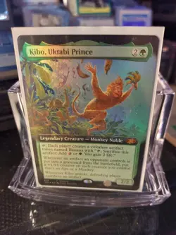 Kibo Uktabi Prince Mythic Planeswalker MTG Magic Mint Foil - Image 1