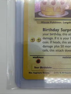 Birthday Pikachu 24/53 Holo Rare 25th Celebrations Classic - Pokemon Card - Image 5