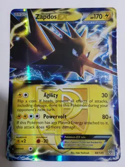 Pokemon 2012-2013 Lot Of 4 Ultra Plasma Holofoil Lugia Thundurus Zapdos Keldon - Image 4
