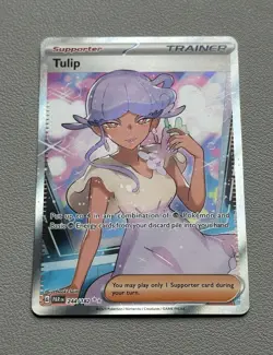 Pokemon Tulip 244/182 SV04: Paradox Rift Ultra Rare Full Art Holo - Image 2