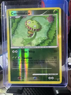 Carnivine 53/147 Uncommon Supreme Victors Pokemon Reverse Holo Lightly Played - Image 1