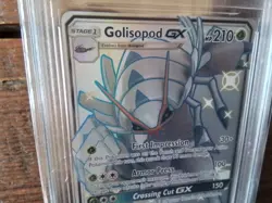Pokemon vmax gold secret graded art sv48 golisopod vstar gx ex sr ar x Card b11 - Image 2
