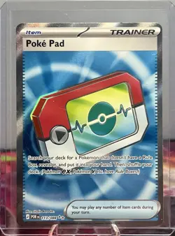 Pokemon TCG Perfect Order Poke Pad Ultra Rare Full Art #113/088 - Image 1