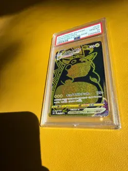 2021 Pokemon Japanese VMAX Climax Pikachu Vmax Gold Ultra Rare 279/184 PSA 10 - Image 3