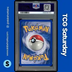 2002 POKEMON LEGENDARY COLLECTION #74/110 EEVEE REVERSE HOLO PSA 8 - Image 2