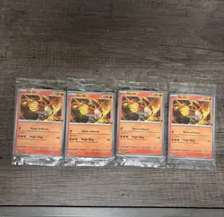 4x Pokemon TCG Chaos Rising Ho-Oh Stamped EB Games Promo (Sealed) - Image 1