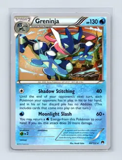 Greninja (40) 40/122 Rare World Championship Decks Pokemon Lightly Played - Image 1