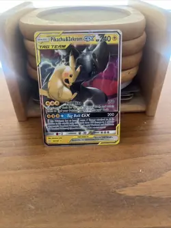 Pokemon Pikachu & Zekrom GX SM9 33/181 NM Holofoil Ultra Rare. Mint Condition! - Image 3