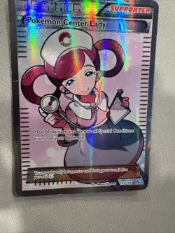 Pokemon Center Lady (105 Full Art) 105/106 Flashfire Holo - Image 2