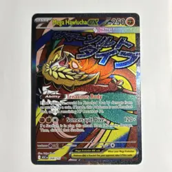 Pokemon Mega Hawlucha EX Full Art Holo 268/217 ASC Basic 250 HP English - Image 1