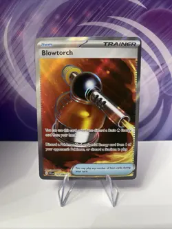 TRAINER- Blowtorch 117/094 ~ Mint/NM Phantasmal Flames 2025 Full Art Pokemon TCG - Image 1