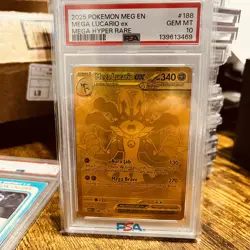 2025 pokemon mega gardevoir ex & mega lucario ex hyper rare - Image 1