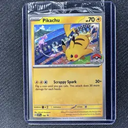 Pikachu Promo 2024 World Championships SVP EN 190 Pokemon Worlds SEALED PROMO - Image 1