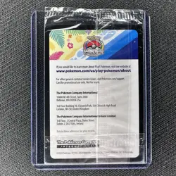 Pikachu Promo 2024 World Championships SVP EN 190 Pokemon Worlds SEALED PROMO - Image 2